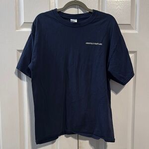 Gildan Dark Blue Men's Short Sleeve Tee